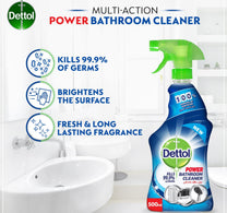Dettol Power Bathroom Cleaner 500 ml + All Purpose Cleaner 500 ml