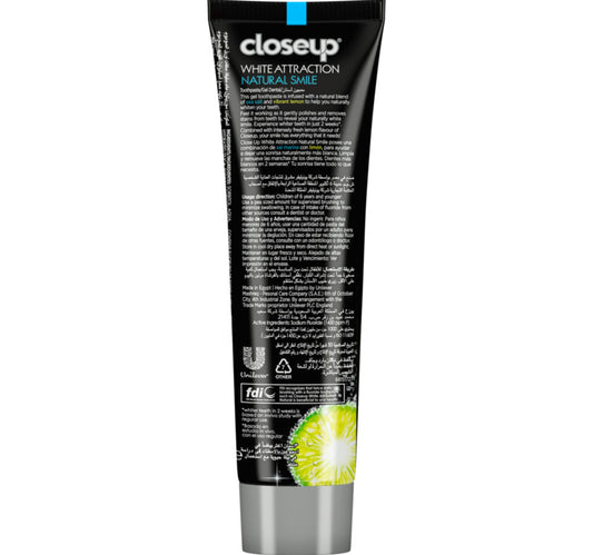 Closeup White Attraction Lemon & Sea Salt Toothpaste 75 ml