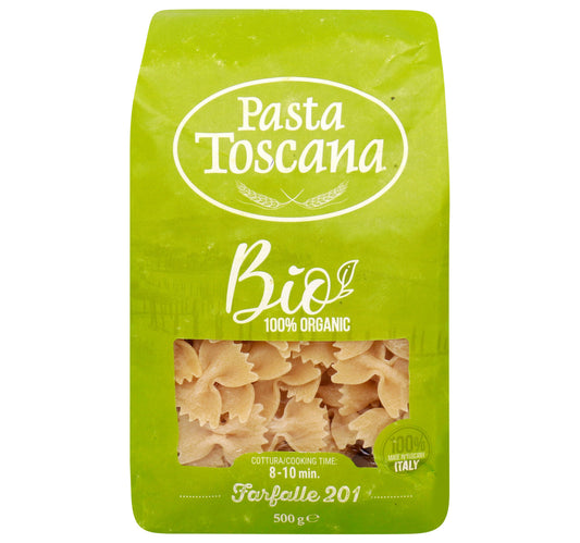 Pasta Toscana Bio Organic Farfalle Pasta No.201 500 g
