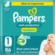 Pampers Rash Protection Taped Diapers, Size 1, 2-5kg, Mega Pack, 86 pcs