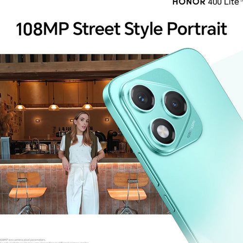Honor 400 Lite 5G Smartphone, 8 GB RAM, 256 GB Storage, Marrs Green