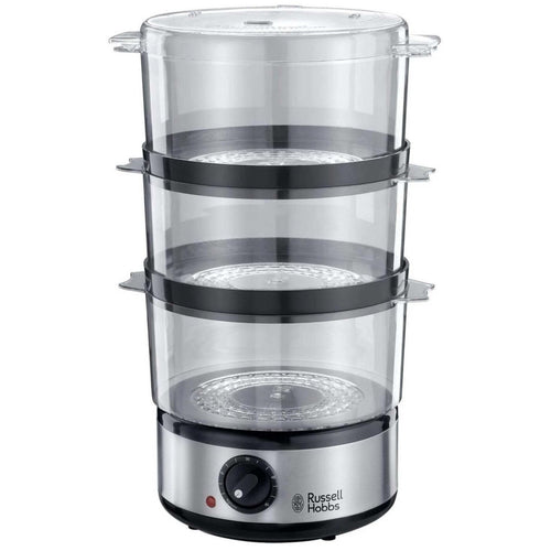 Russell Hobbs 3-TIER Food Steamer, 7 L, 400 W, 14453