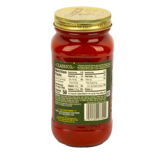 Classico Fire Roasted Tomato & Garlic Pasta Sauce 680 g