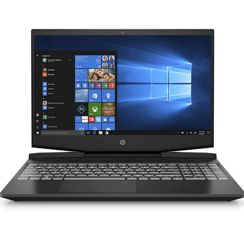 HP Gaming Notebook Power Pavilion 15-DK1001NE,15.6" Screen,10th Gen Intel® Core™ i7-10750H,16GB DDR4,256GB SSD + 1TB HDD, GTX 1650Ti 4GB, Windows10,Black