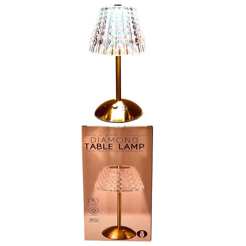 Cordless Table Lamp Gold