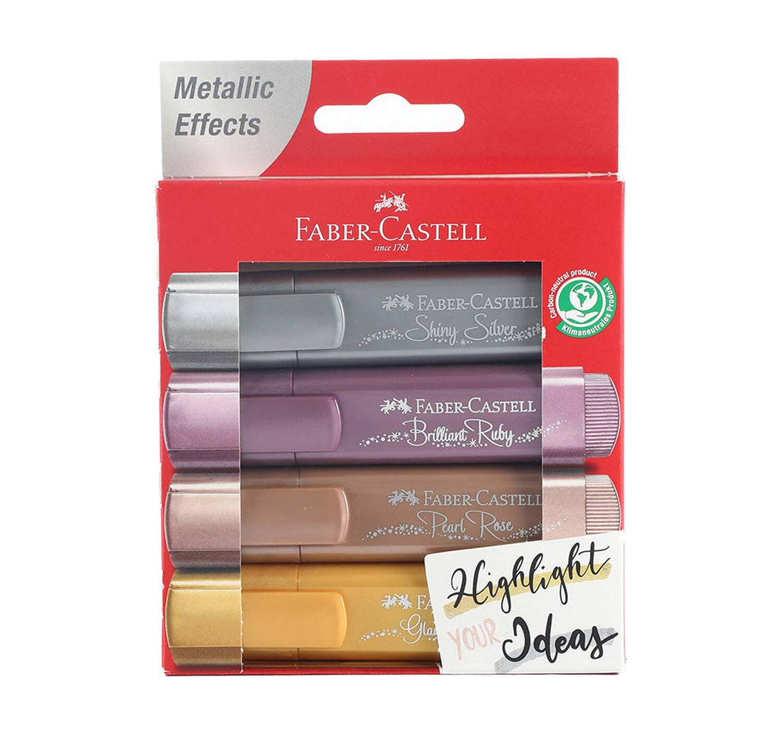 Faber Castell Highlighter 4pcs
