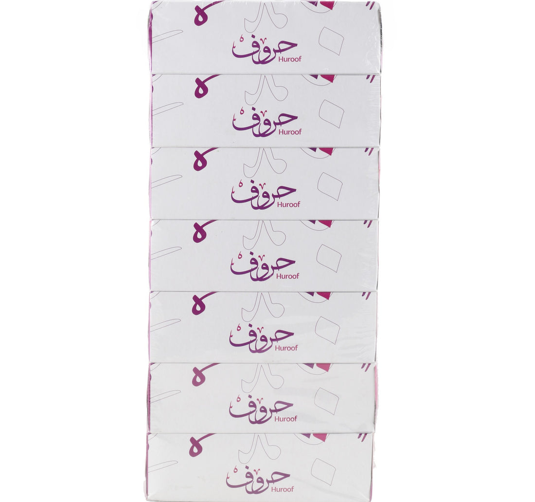 Huroof Facial Tissue 2ply 7 x 120 Sheets