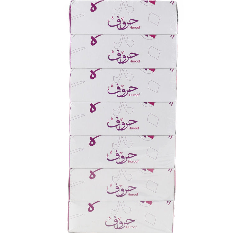 Huroof Facial Tissue 2ply 7 x 120 Sheets