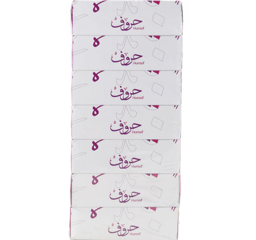 Huroof Facial Tissue 2ply 7 x 120 Sheets