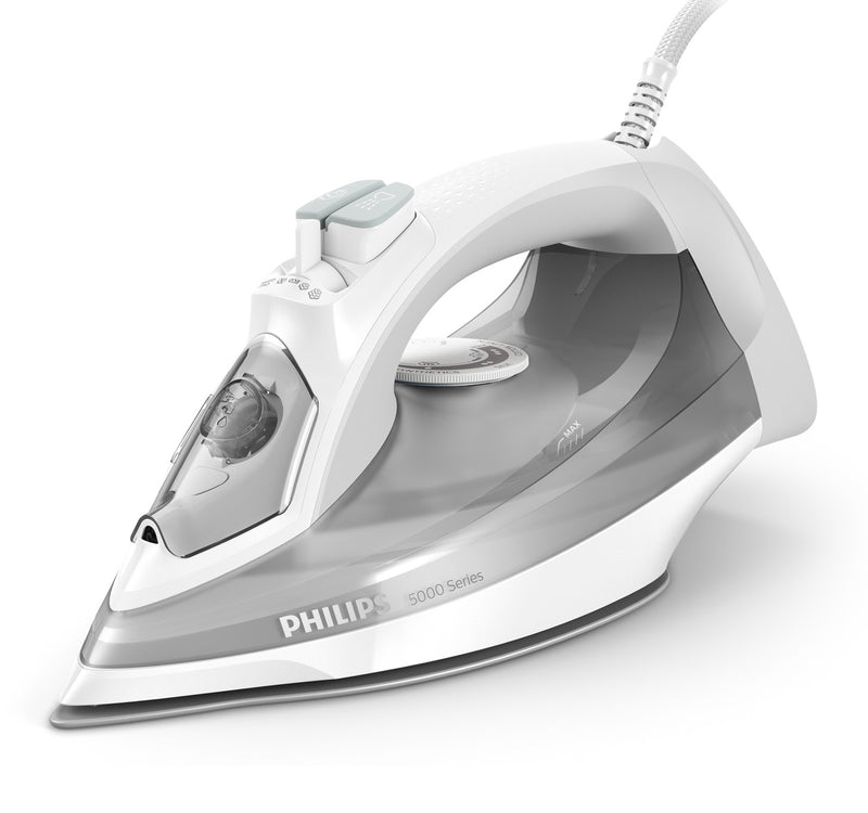 Philips 5000 Series Steam Iron, 2400 W, Grey, DST5010/16