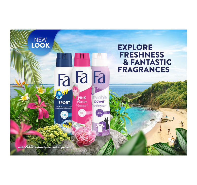 Fa Sport Deodorant Spray For Men 150 ml