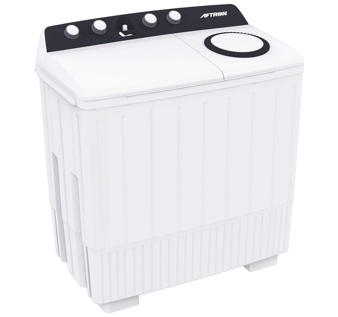 Aftron Top Load Semi Automatic Twin Tub Washing Machine, 12 kg, White, AFW12600X