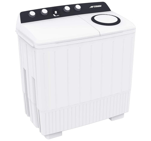 Aftron Top Load Semi Automatic Twin Tub Washing Machine, 12 kg, White, AFW12600X