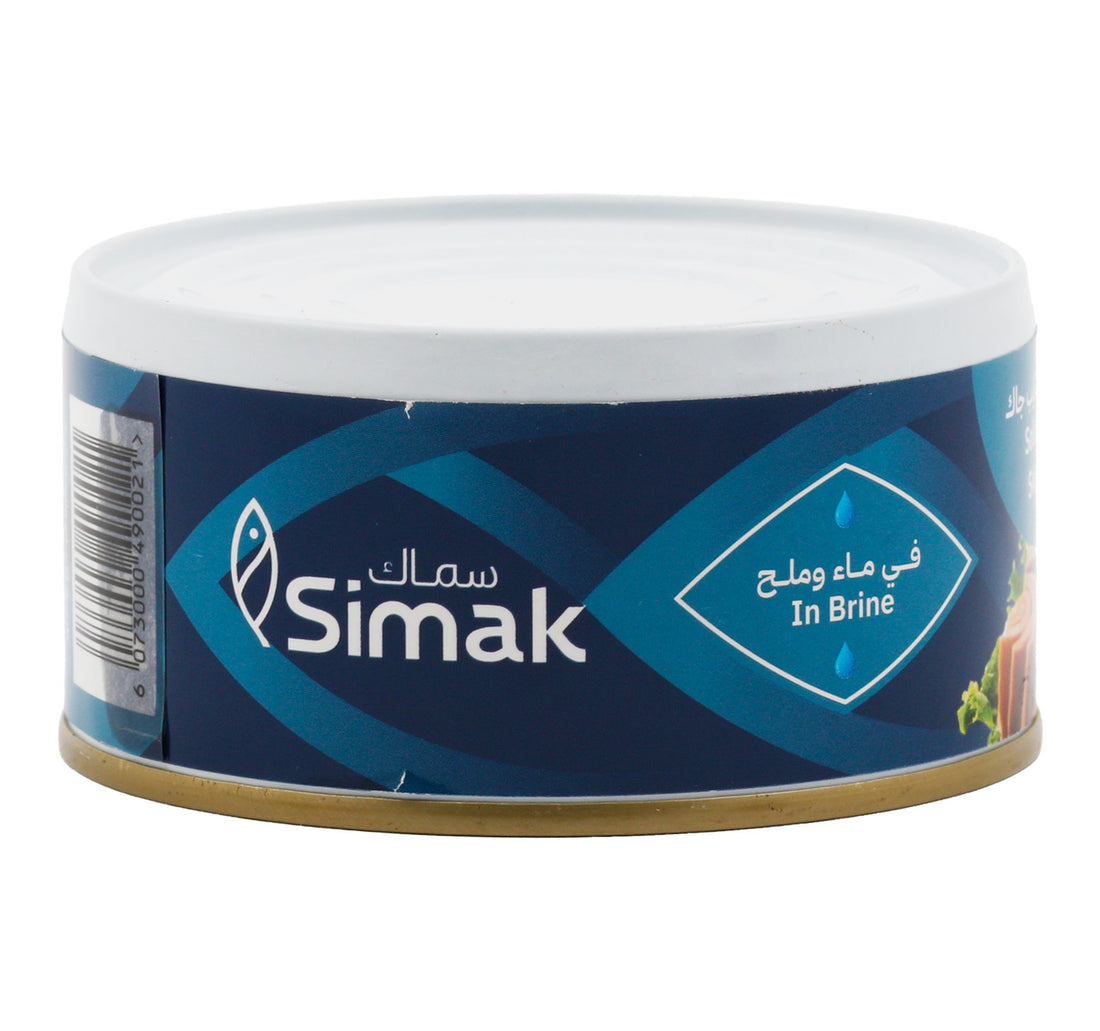 سيماك سكيبجاك تونة صلبة في محلول ملحي 185 جم