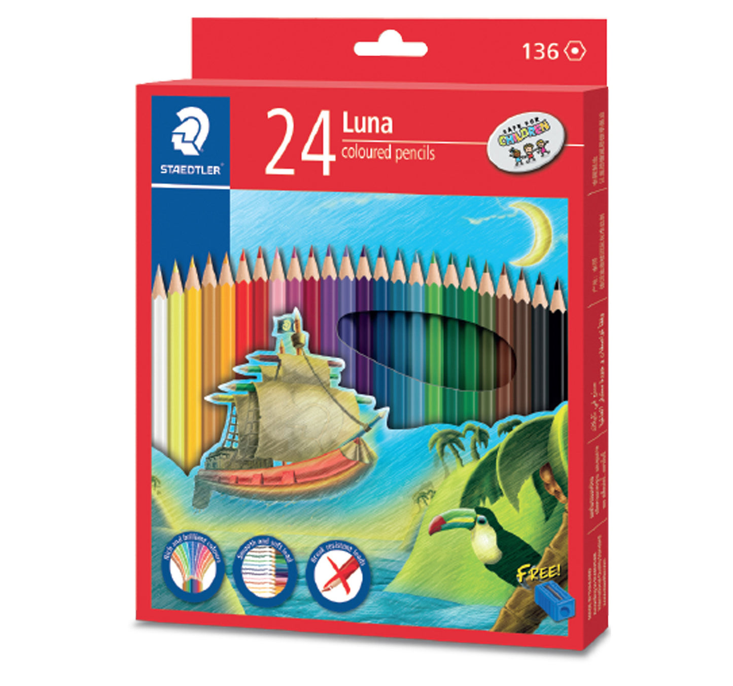 Staedtler Luna Colour Pencils 24pcs
