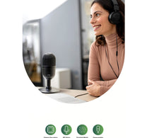 Acer USB Broadcasting Microphone, Black, M1