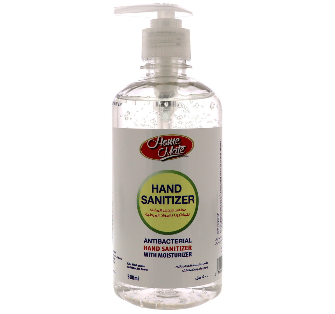 Home Mate Antibacterial Hand Sanitizer With Moisturizer 500 ml