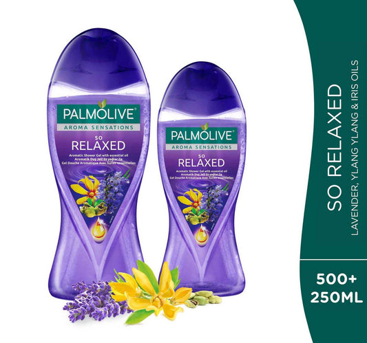 Palmolive Shower Gel Aroma Sensations So Relaxed 500 ml + 250 ml