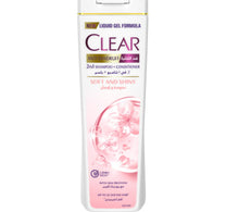 Clear Women's Soft & Shiny Anti-Dandruff Shampoo 400 ml