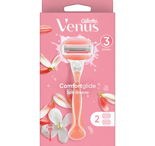 ماكينة حلاقة جيليت فينوس سبا بريز للنساء 2Up