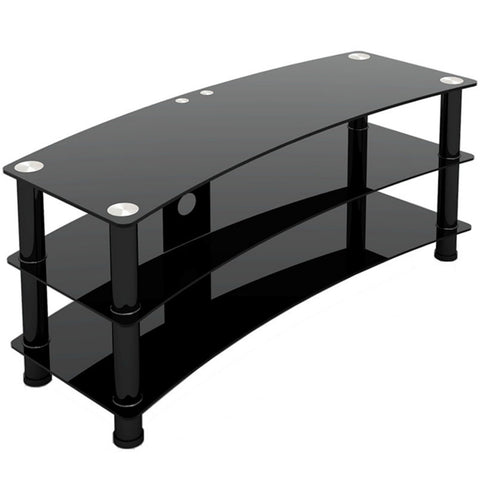 Maple Leaf TV Stand Glass 3 Layer TV734