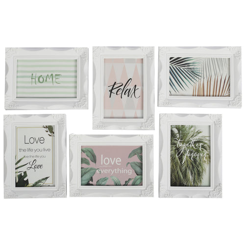 Maple Leaf Photo Frame Combination KD-820968 6pcs Set