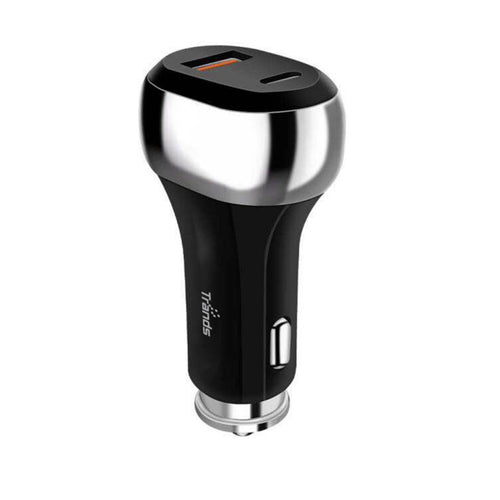 Trands Car Charger with Type-C to Type-C Cable 1 meter TR-AD6519