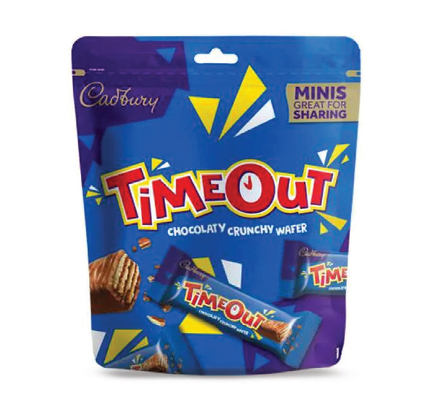 Cadbury Chocolaty Time Out Crunchy Wafer Value Pack 247.2 g