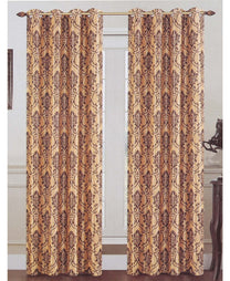 Maple Leaf Window Curtain 140x260cm BO Assorted