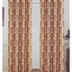 Maple Leaf Window Curtain 140x260cm BO Assorted