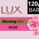 صابون لوكس المتوهج للبشرة بالورد 120 جرام