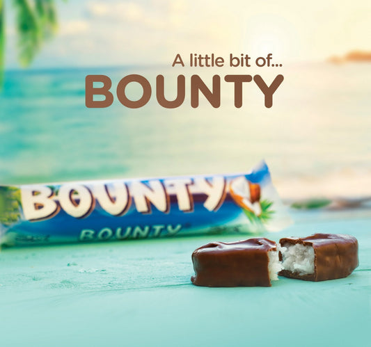 Bounty Milk Chocolate Bars 57 g x 5 pcs