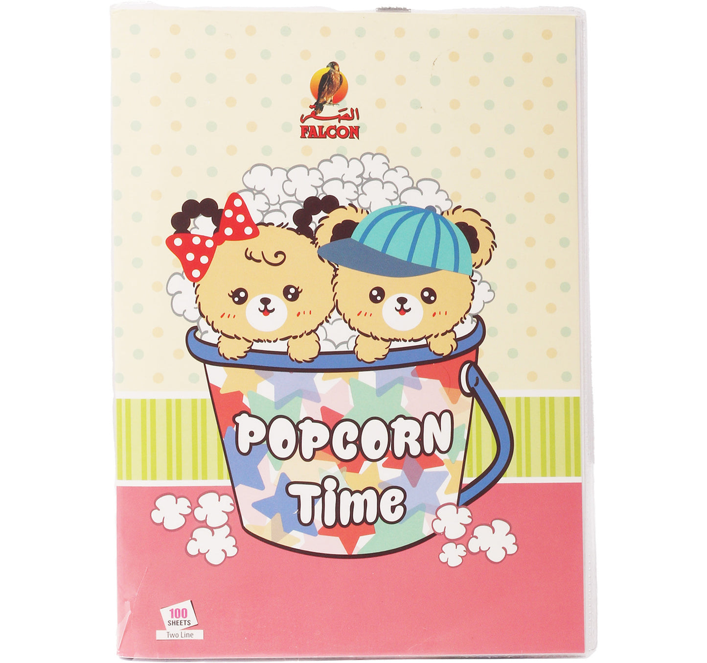 Falcon Notebook Two Line 100 Sheets