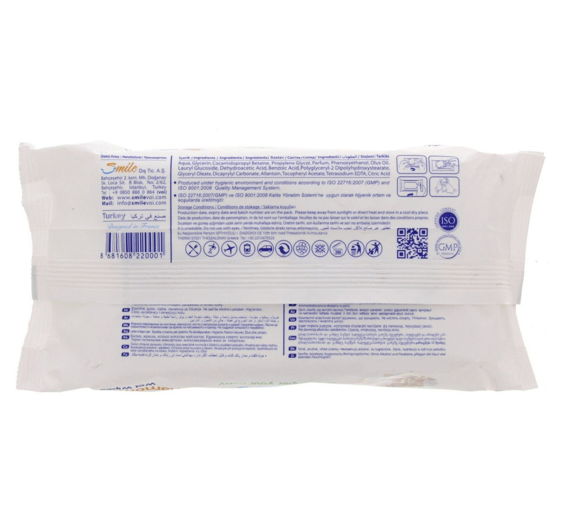 Voi Baby Wet Wipes Pure Chamomile 1 pkt 72 pcs