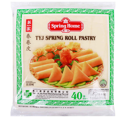 Spring Home TYJ Spring Roll Pastry 40 Sheets 550 g