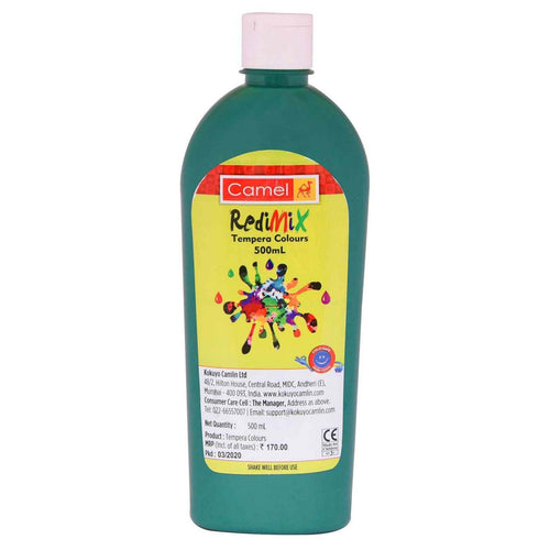 Camel Redimix Tempera Colours 500ml Bottle Green