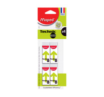 Maped Eraser Technic 600 MD-011724 4pcs