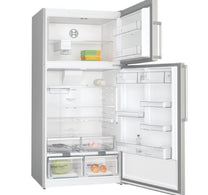 Bosch Series 6 Double Door Refrigerator, 687L, Brushed steel, KDN86HI30M