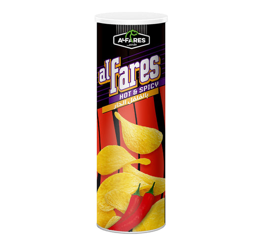 Al Fares Hot & Spicy Chips Value Pack 2 x 140 g