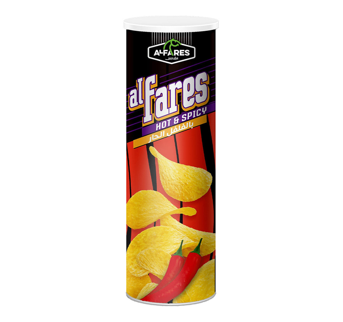 Al Fares Hot & Spicy Chips Value Pack 2 x 140 g