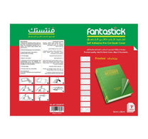 Fantastick Precut Self Adhesive Book Cover, 50 x 36 cm, 7 Sheets