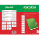 Fantastick Precut Self Adhesive Book Cover, 50 x 36 cm, 7 Sheets