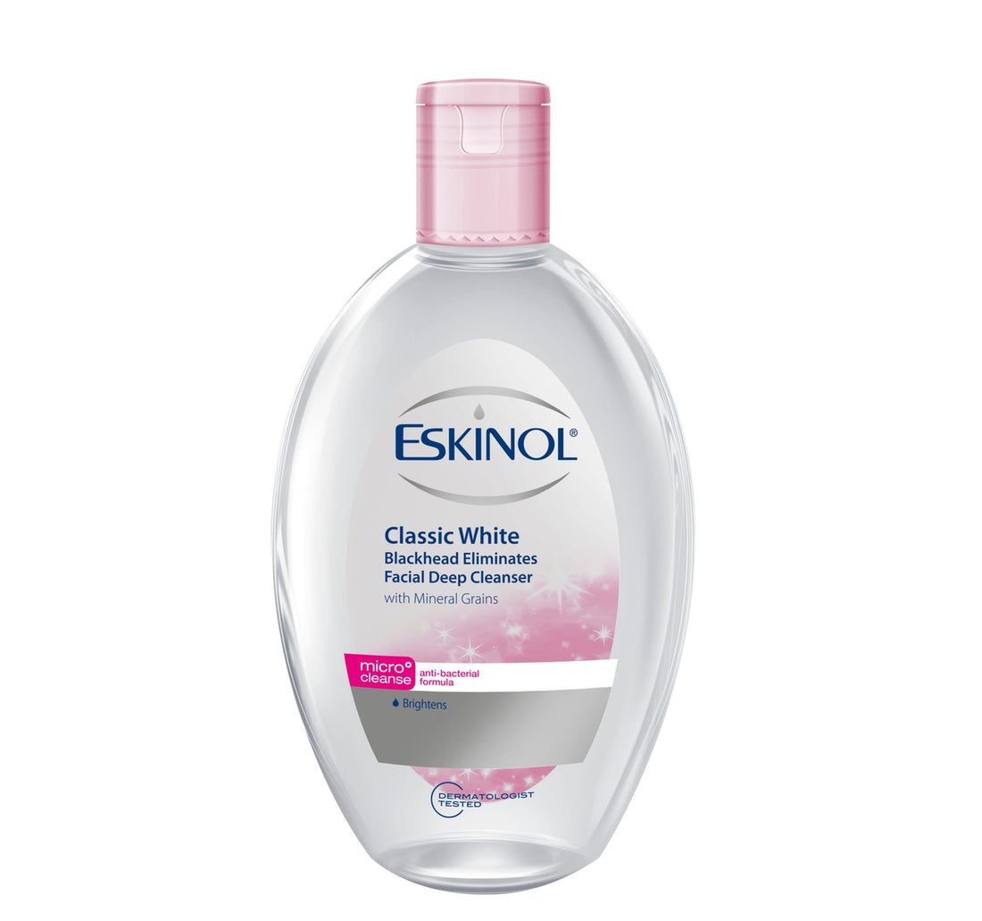 Eskinol Blackhead Eliminating Classic White Deep Facial Cleanser 225 ml