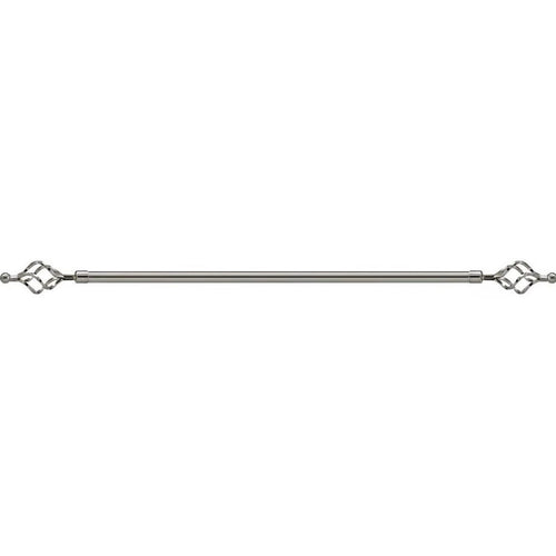 Maple Leaf Extension Curtain Rod 300cm Silver