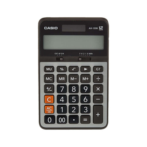 آلة حاسبة كاسيو AX120B ذات 12 رقمًا