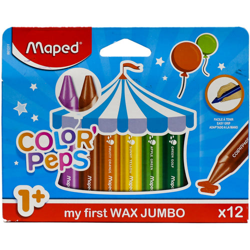 Maped Color'Peps Wax Crayon MD-861311 12Pcs