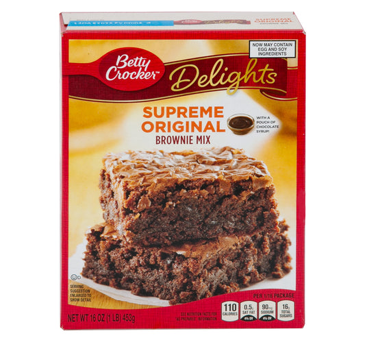 Betty Crocker Supreme Original Brownie Mix 453 g