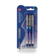 Cello Butter Flow Classic Ball Pen 0.7mm Blister of 3 Pcs (2Blue + 1 Black), 3BPA