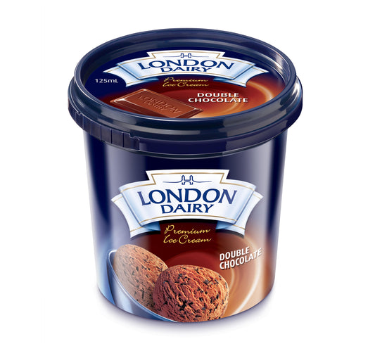 London Dairy Double Chocolate Ice Cream 125 ml