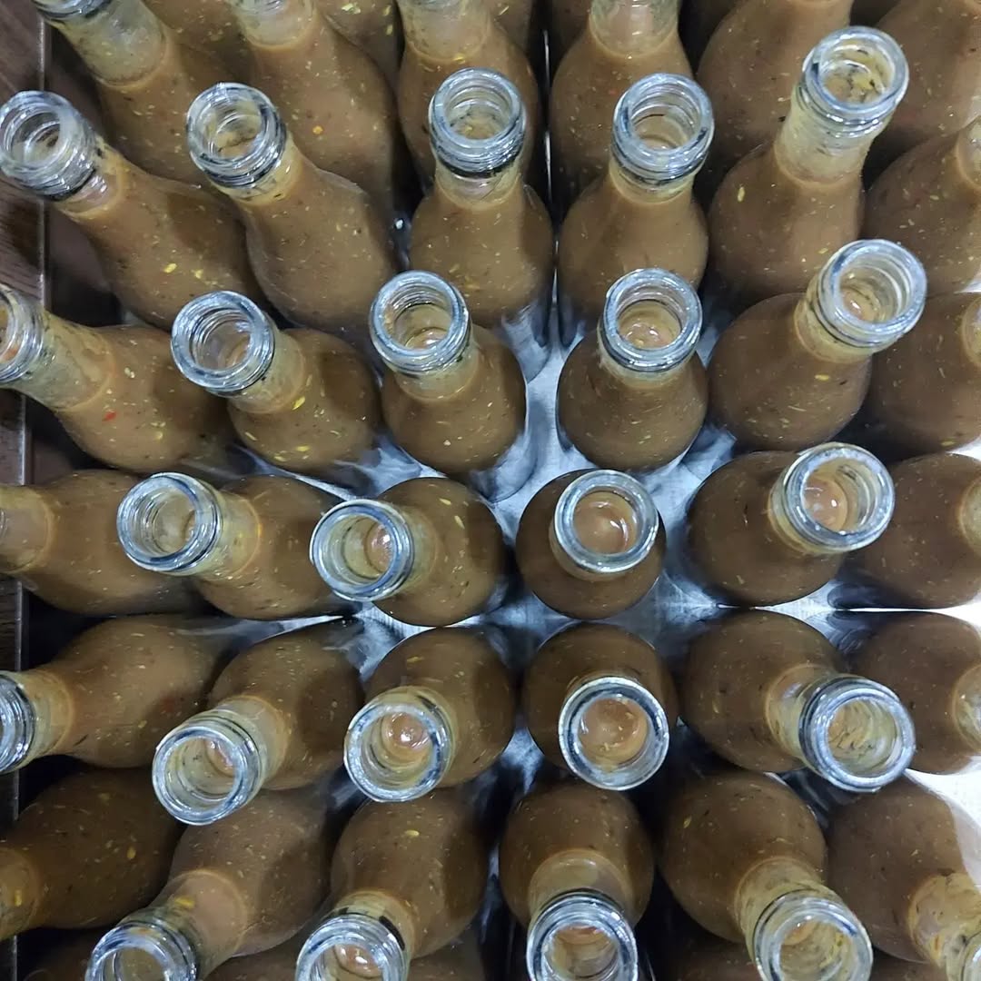 صلصة الصبار الهندية الحارة